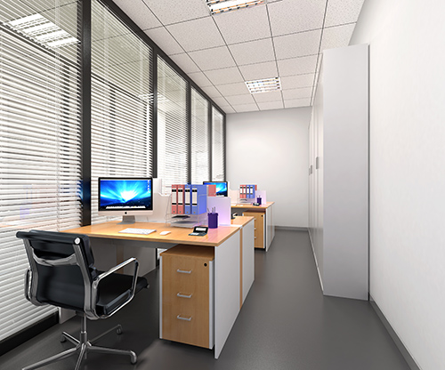 分享一下办公空间装修设计常见的布局形式(四)